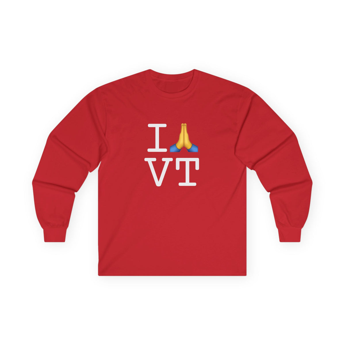 "I Pray for Vermont" Long Sleeve Shirt
