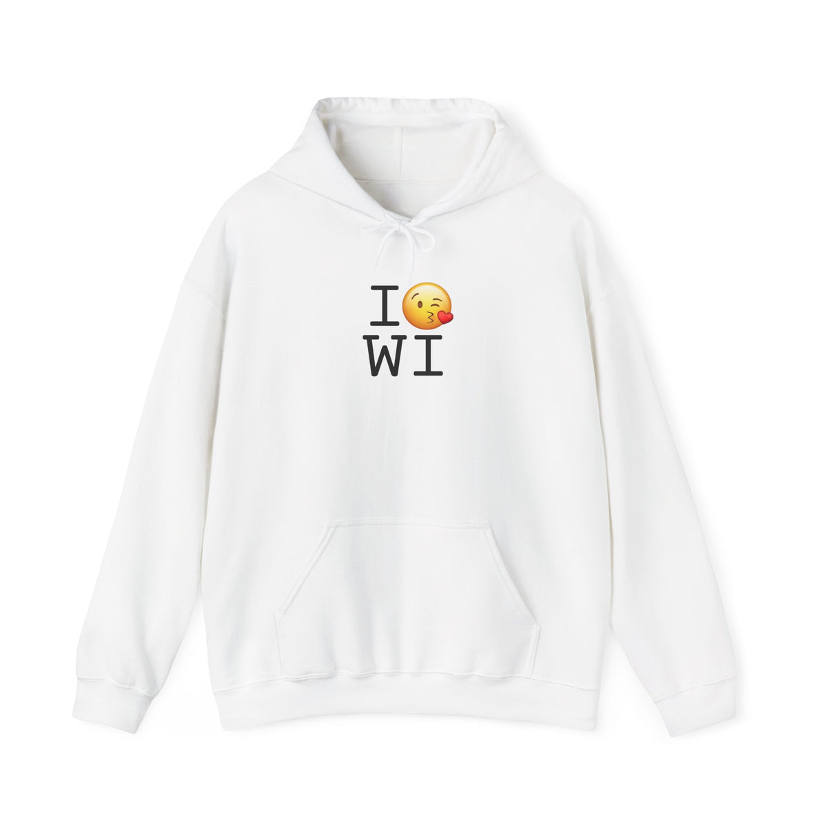 "I Blow a Kiss at Wisconsin" Hoodie