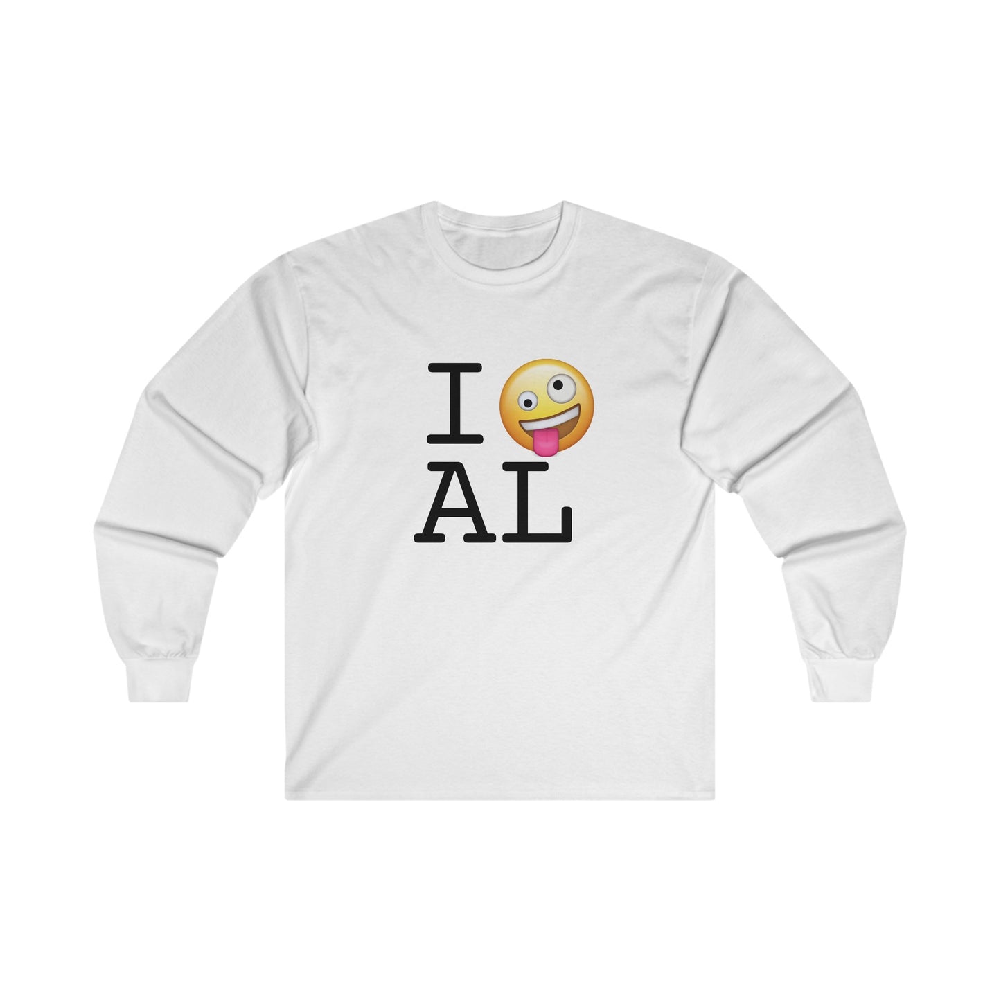 "I'm Crazy about Alabama" Long Sleeve Shirt