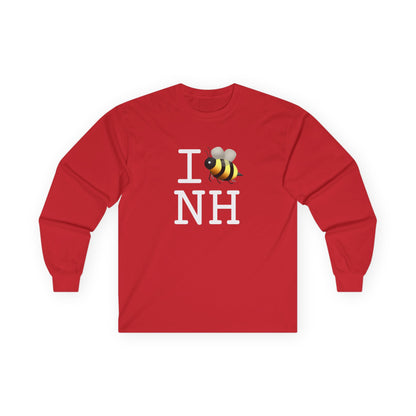 "I Bee in New Hampshire" Long Sleeve Shirt