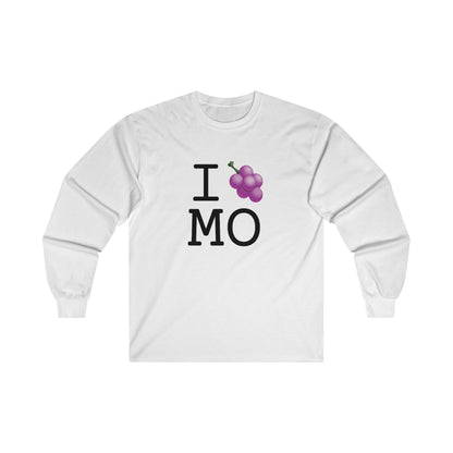 "I Grape Missouri" Long Sleeve Shirt