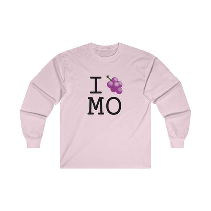 "I Grape Missouri" Long Sleeve Shirt