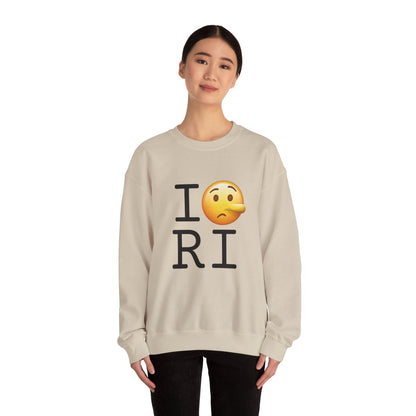 "I Lie about Rhode Island" Sweatshirt