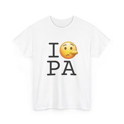 "I Lie about Pennsylvania" Tee