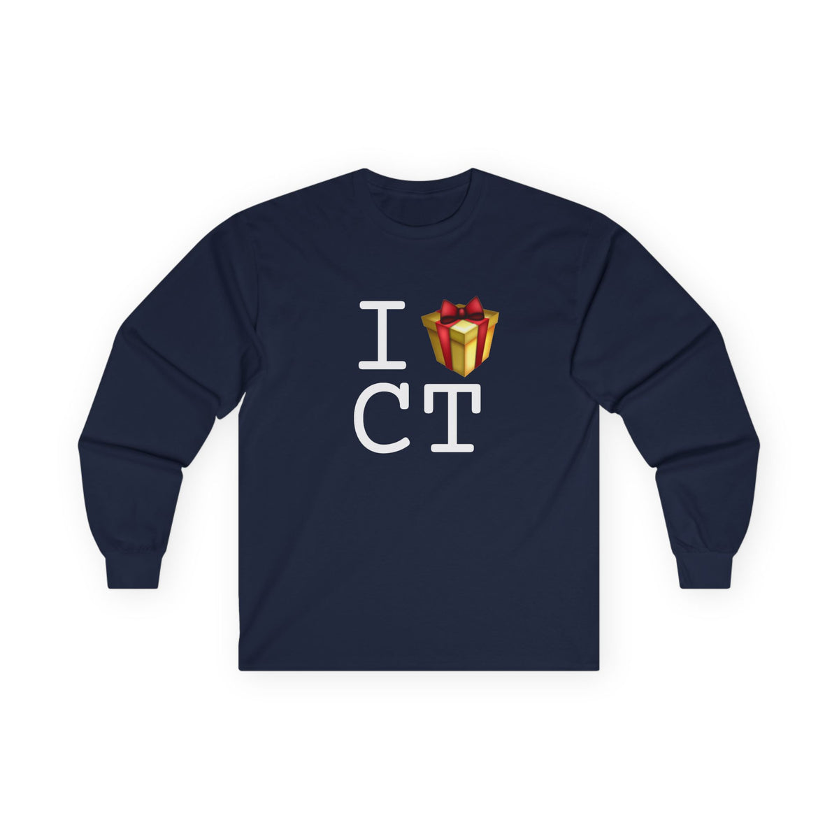 "I Present Connecticut" Long Sleeve Shirt