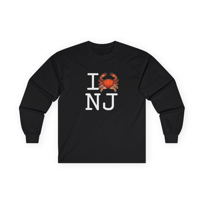 "I Crab New Jersey" Long Sleeve Shirt