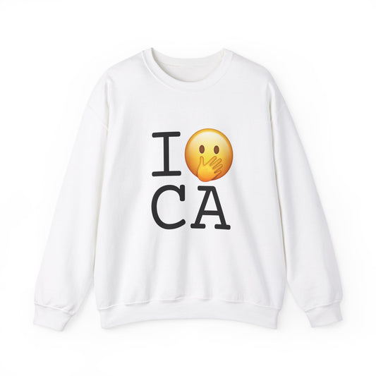 "I Messed Up (Oops) in California" Sweatshirt