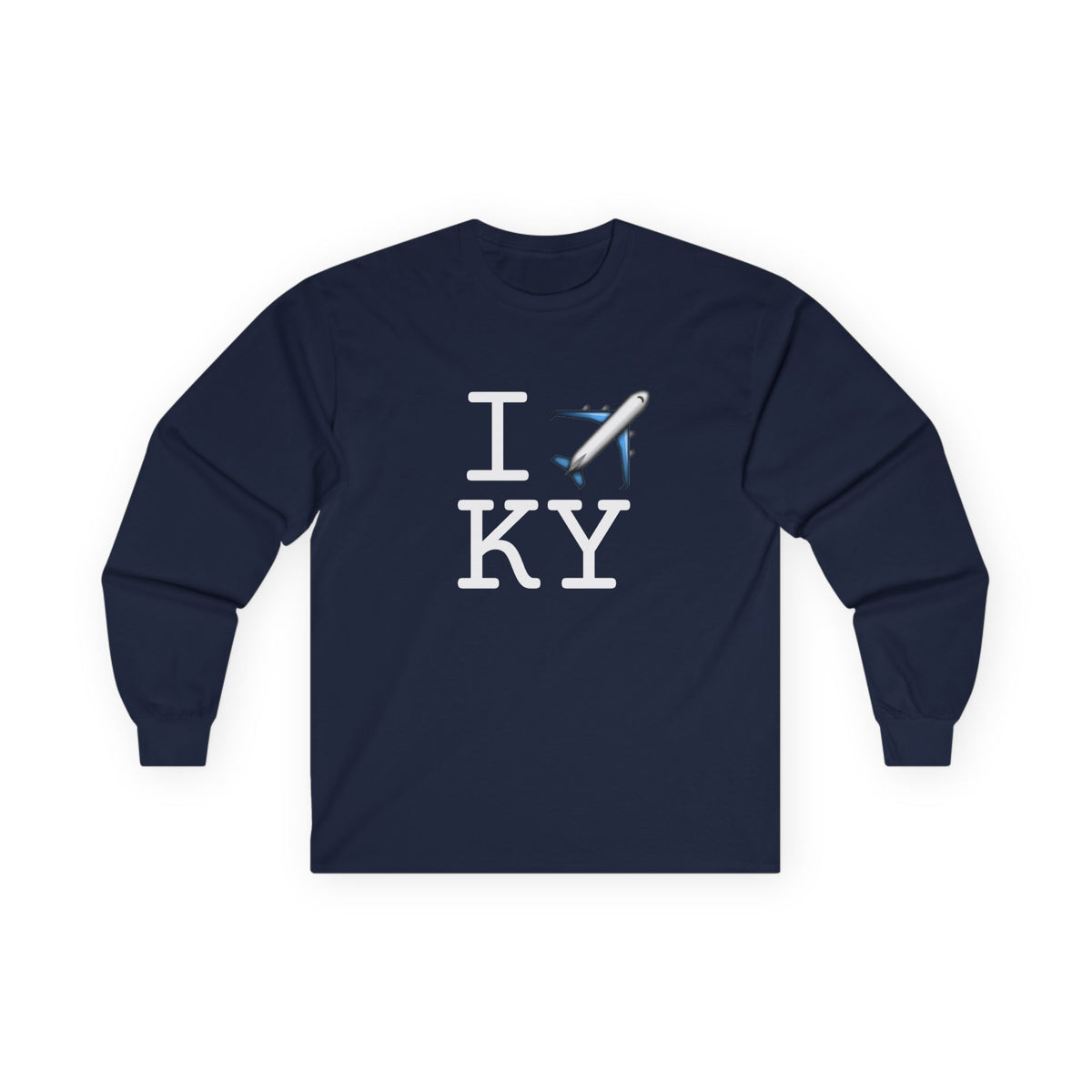 "I Fly Over Kentucky" Long Sleeve Shirt