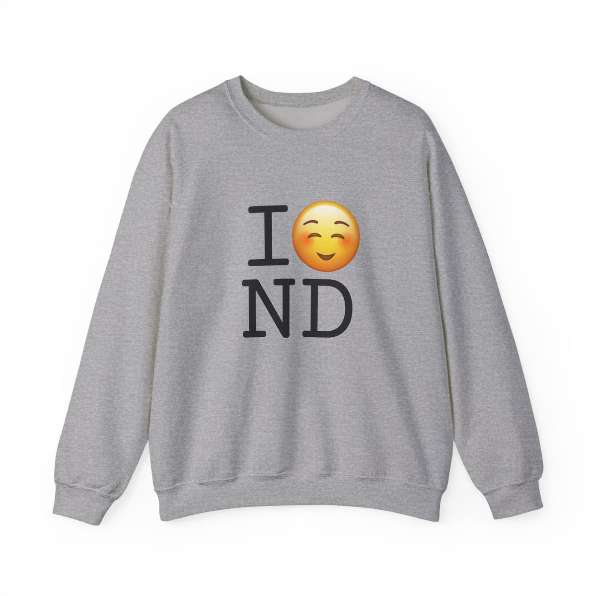 "I Blush at North Dakota" Sweatshirt