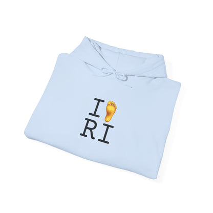"I Foot Rhode Island" Hoodie