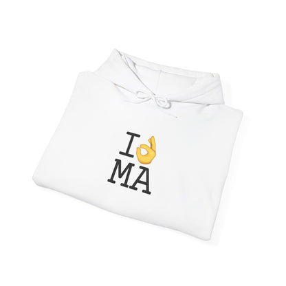 "I'm OK with Massachusetts" Hoodie