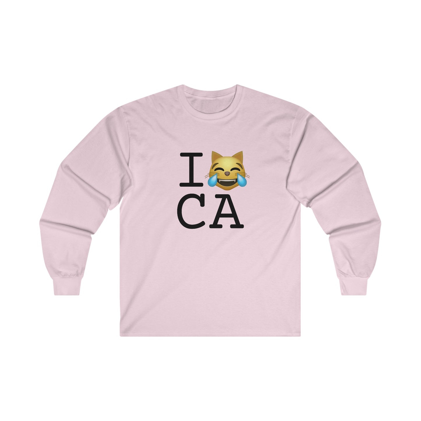 "I'm Laughing like a Cat at California" Long Sleeve Shirt