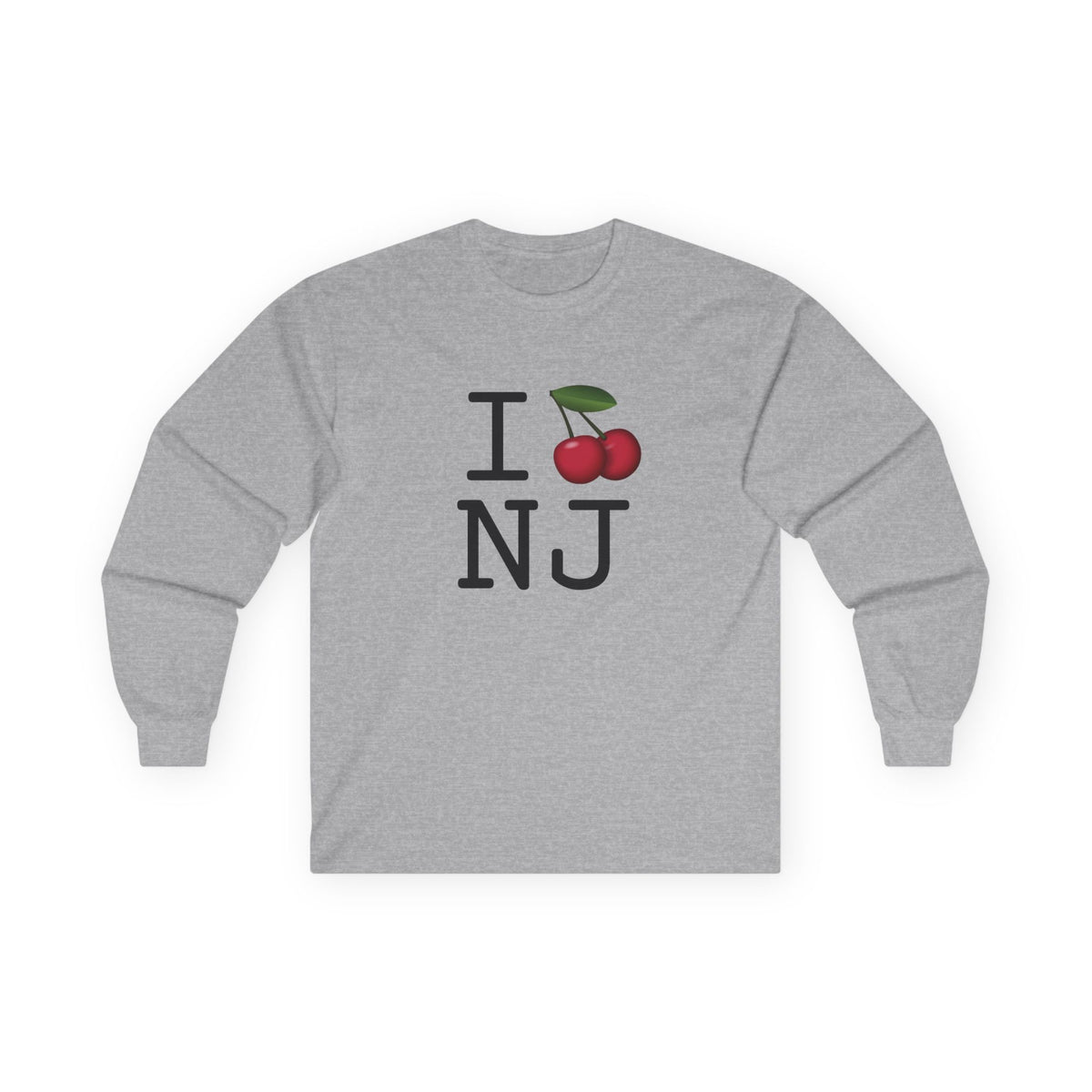 "I Cherry New Jersey" Long Sleeve Shirt