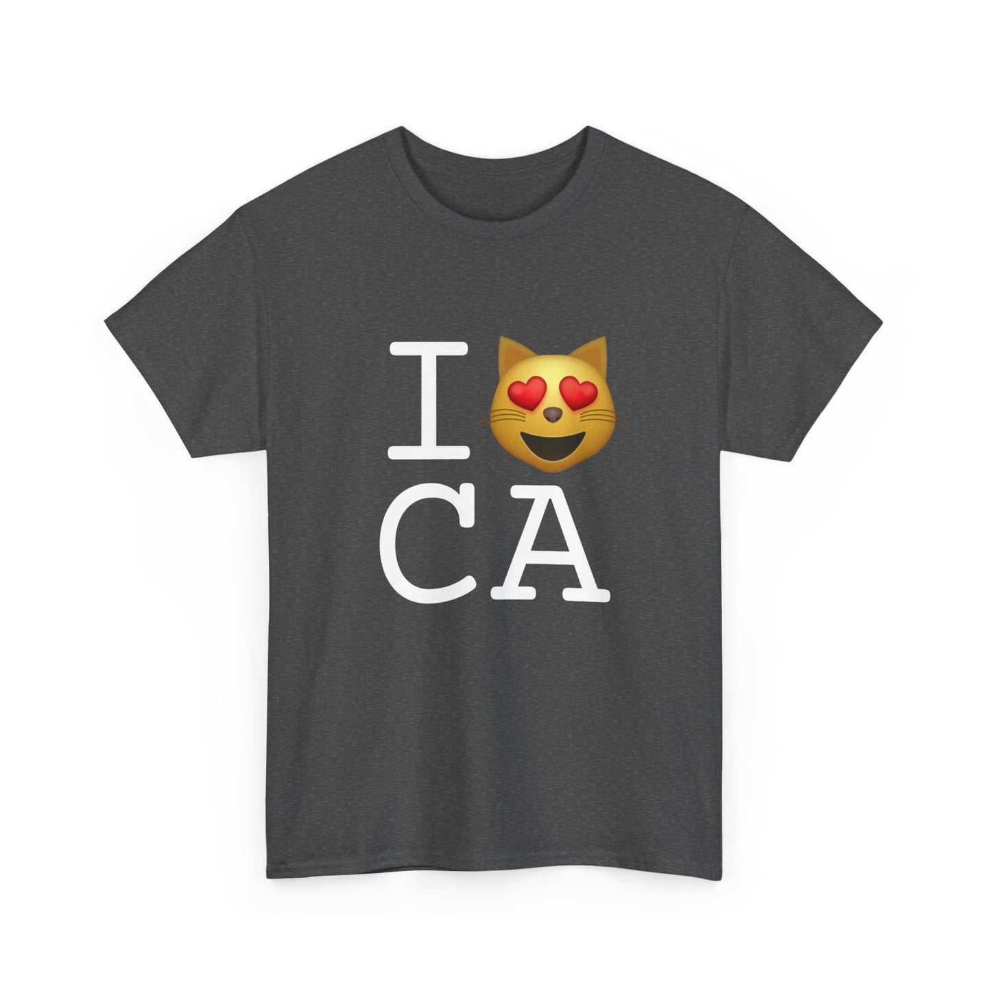 "I'm a Cat that Loves California" Tee