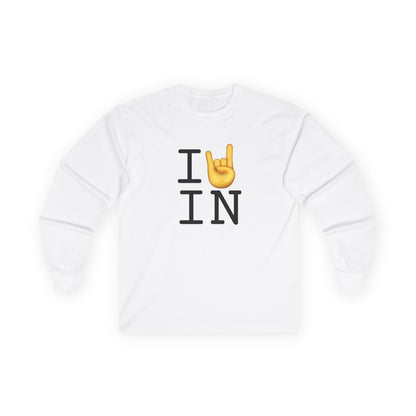 "I Rock On with Indiana" Long Sleeve Shirt