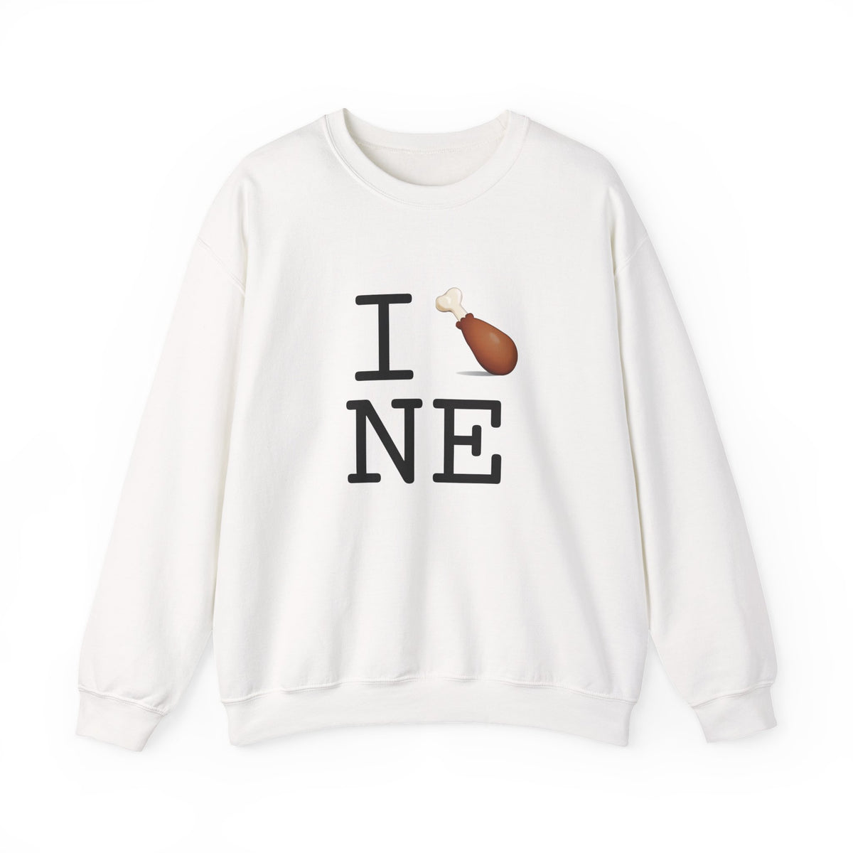 "I Chicken Drumstick Nebraska" Sweatshirt