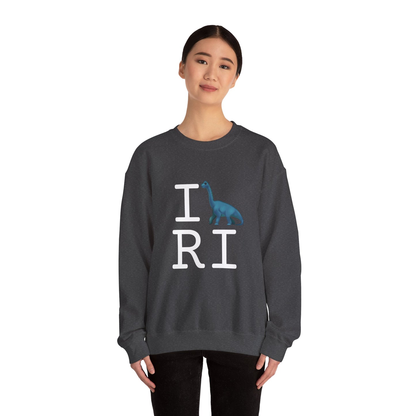 "I'm a Dinosaur in Rhode Island" Sweatshirt