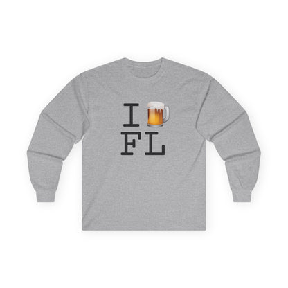 "I Beer Florida" Long Sleeve Shirt