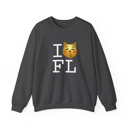 "I'm a Kissing Cat toward Florida" Sweatshirt