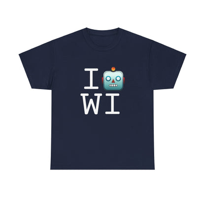 "I'm a Robot in Wisconsin" Tee