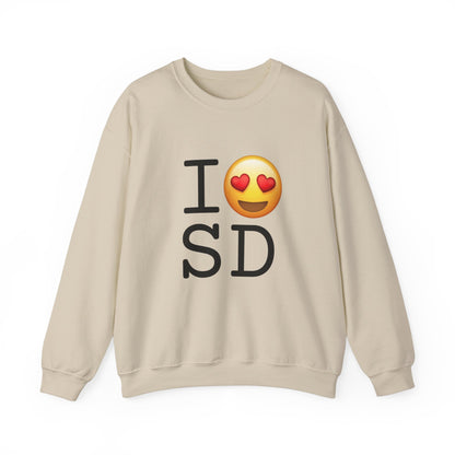 "I have Heart Eyes for South Dakota" Sweatshirt