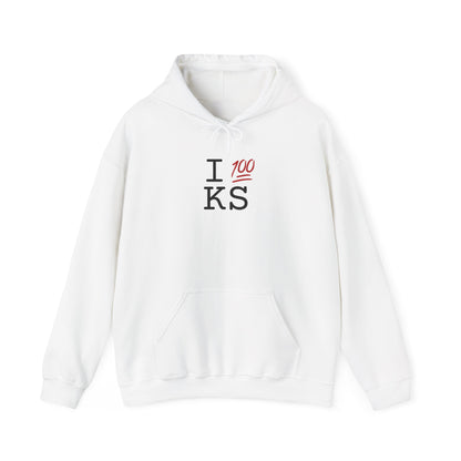 "I Keep it 100 in Kansas" Hoodie
