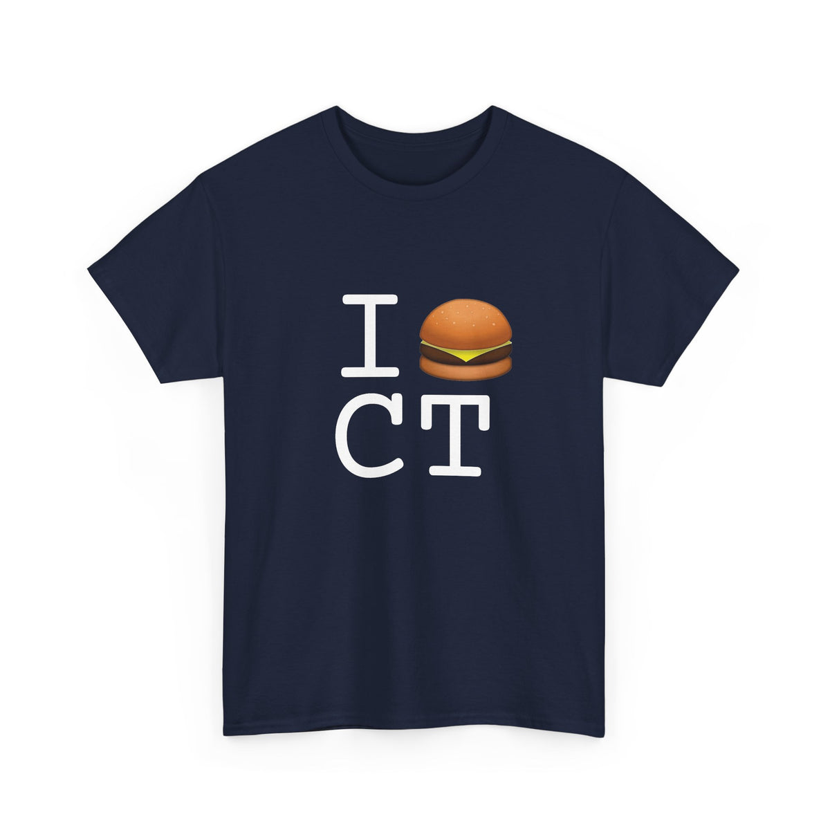 "I Cheeseburger Connecticut" Tee