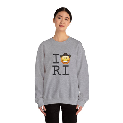 "I'm a Cowboy or Cowgirl in Rhode Island" Sweatshirt