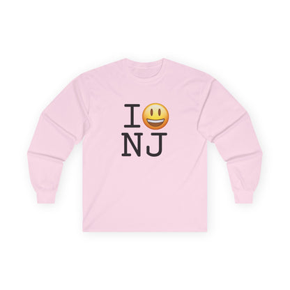 "I'm Happy about New Jersey" Long Sleeve Shirt