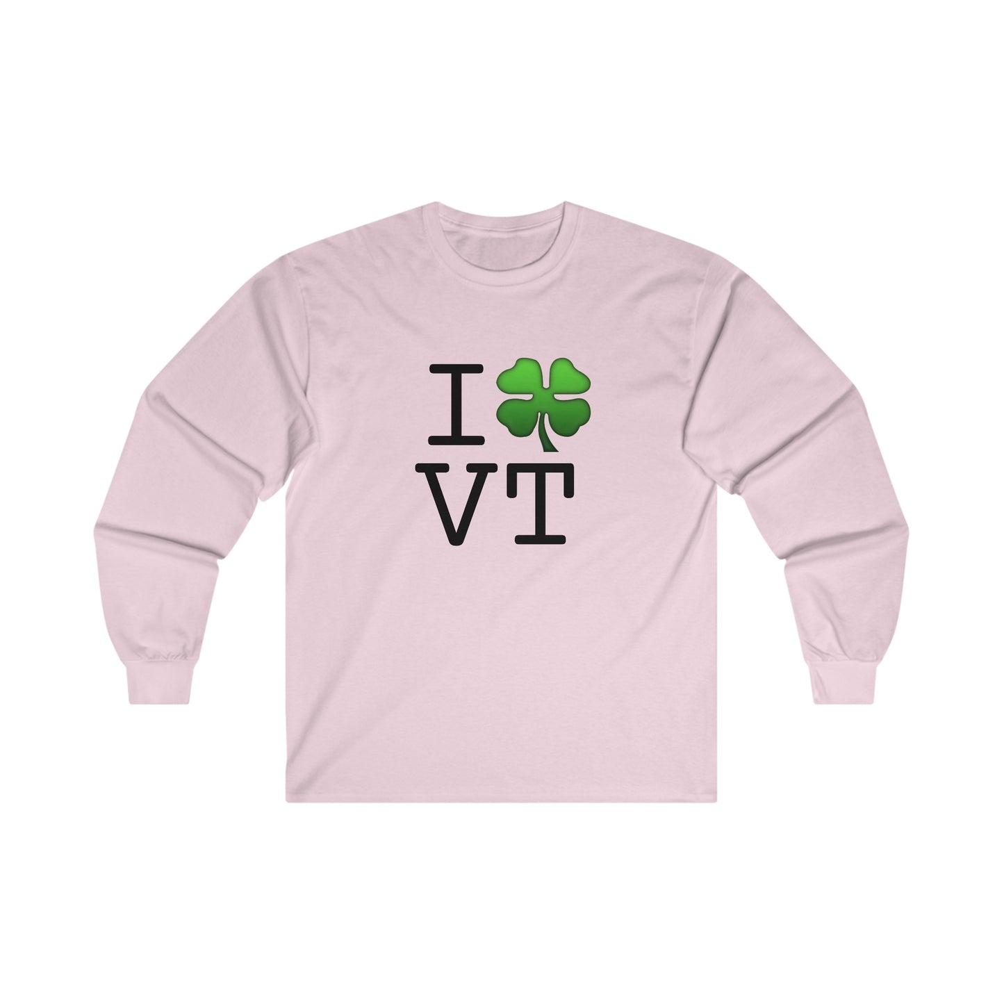 "I'm Lucky (Clover) in Vermont" Long Sleeve Shirt