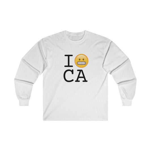 "I Grimace About California" Long Sleeve Shirt