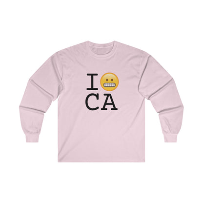 "I Grimace About California" Long Sleeve Shirt