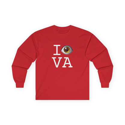 "I See (Eye) Virginia" Long Sleeve Shirt