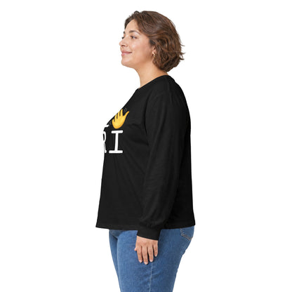 "I Wave at Rhode Island" Long Sleeve Shirt