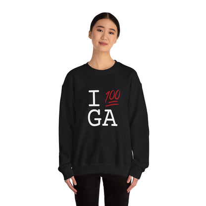 "I Keep it 100 in Georgia" Sweatshirt