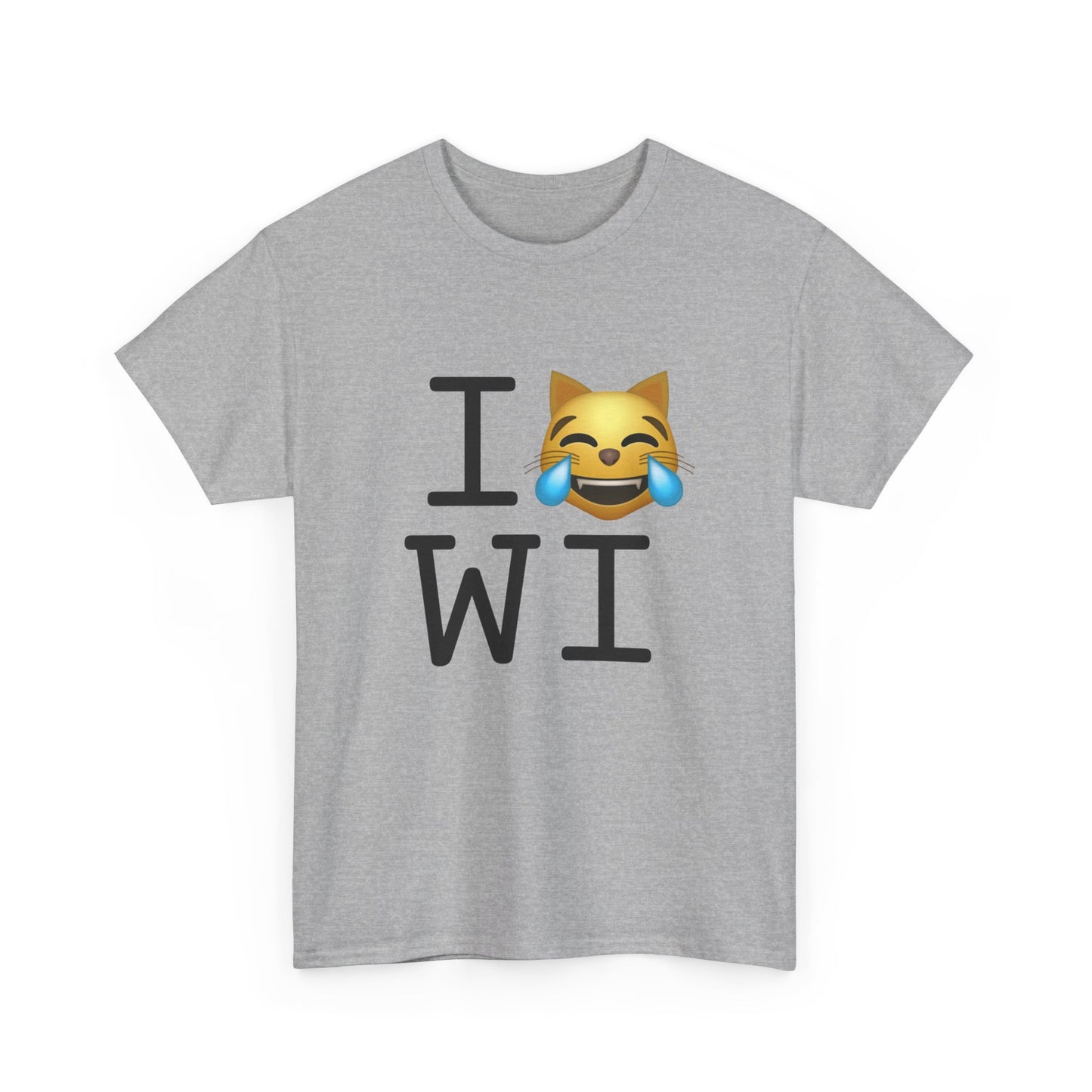 "I'm Laughing like a Cat at Wisconsin" Tee