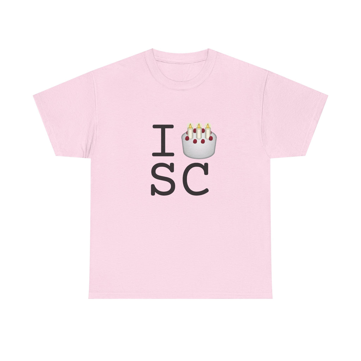 "I Birthday Cake South Carolina" Tee