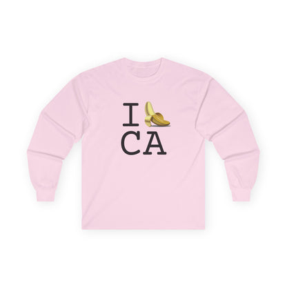 "I'm Bananas about California" Long Sleeve Shirt