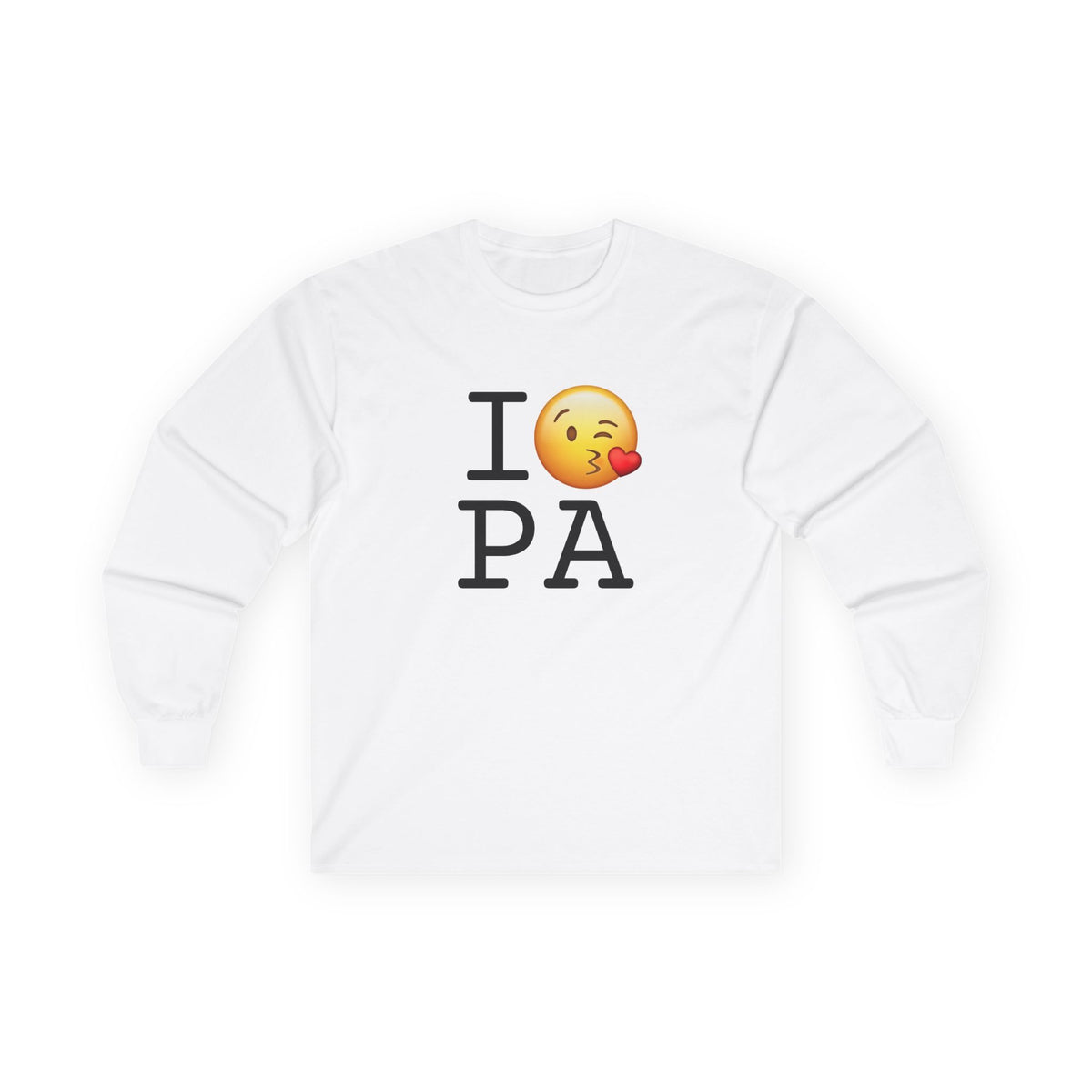 "I Blow a Kiss at Pennsylvania" Long Sleeve Shirt