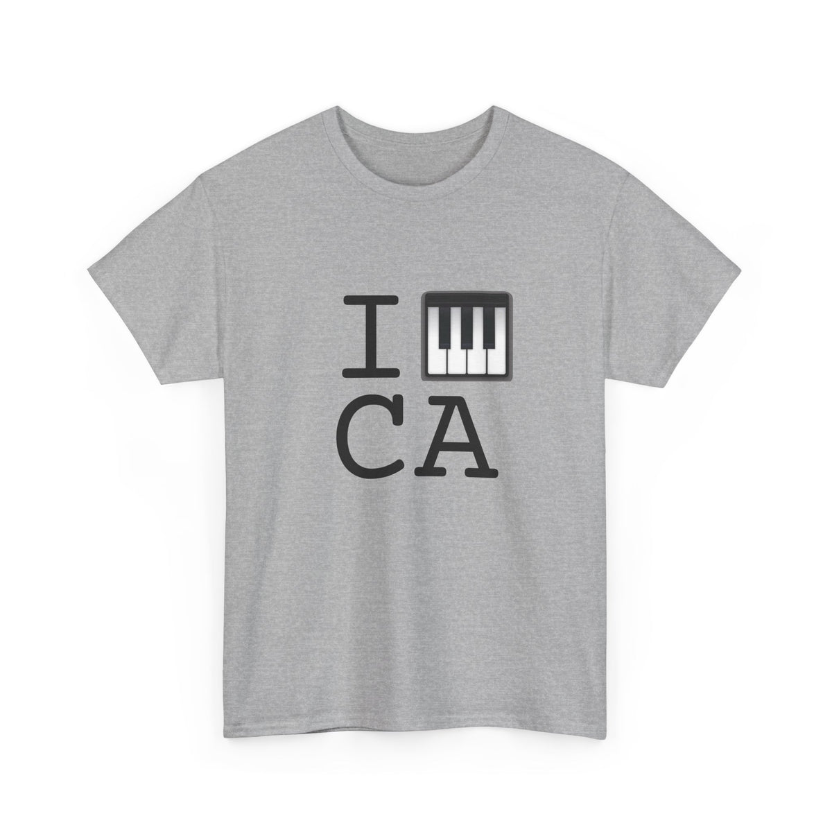 "I Piano California" Tee