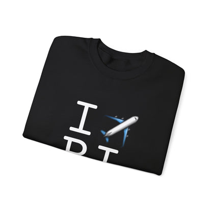 "I Fly Over Rhode Island" Sweatshirt