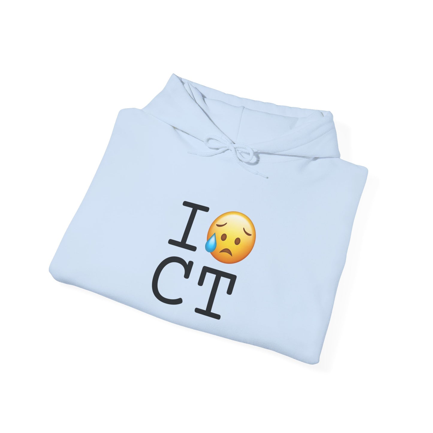 "I'm Sad About Connecticut" Hoodie