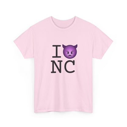 "I'm an Angry Devil about North Carolina" Tee