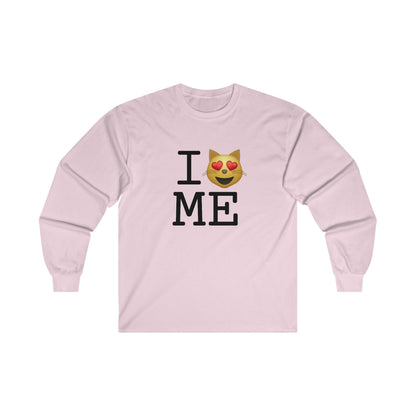 "I'm a Cat that Loves Maine" Long Sleeve Shirt