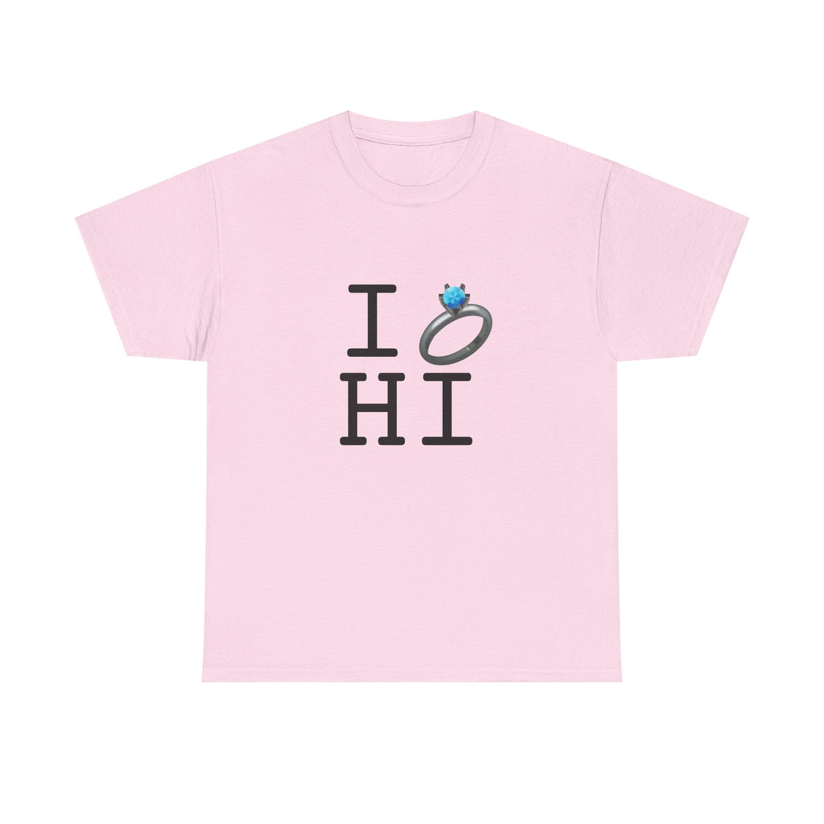 "I'm Married to (Diamond Ring) Hawaii" Tee