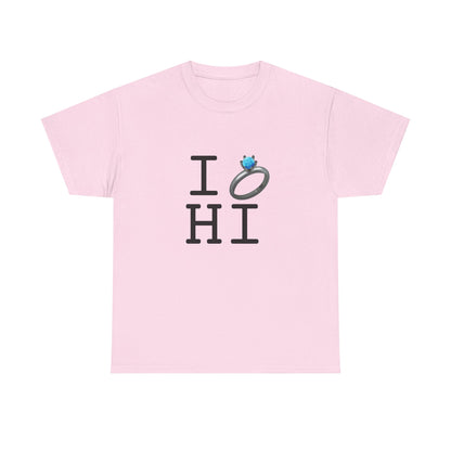 "I'm Married to (Diamond Ring) Hawaii" Tee