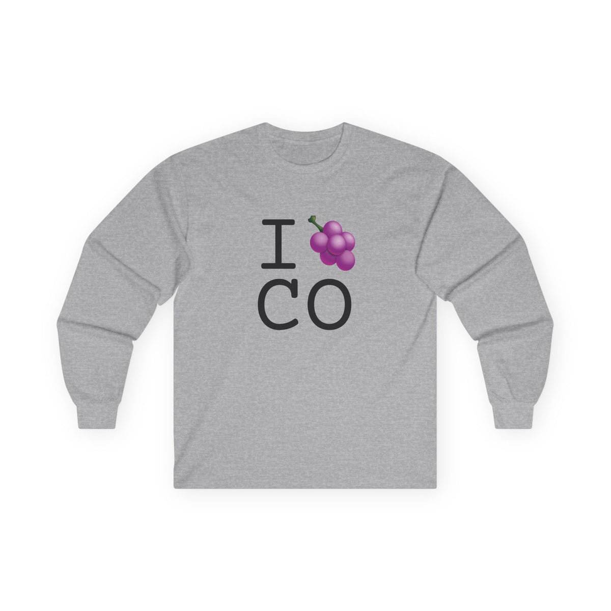 "I Grape Colorado" Long Sleeve Shirt