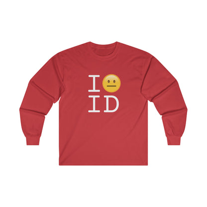 "I'm Neutral About Idaho" Long Sleeve Shirt