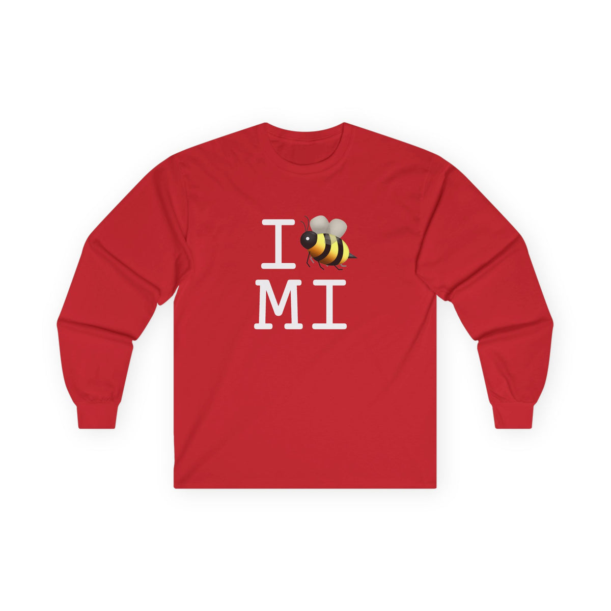 "I Bee in Michigan" Long Sleeve Shirt