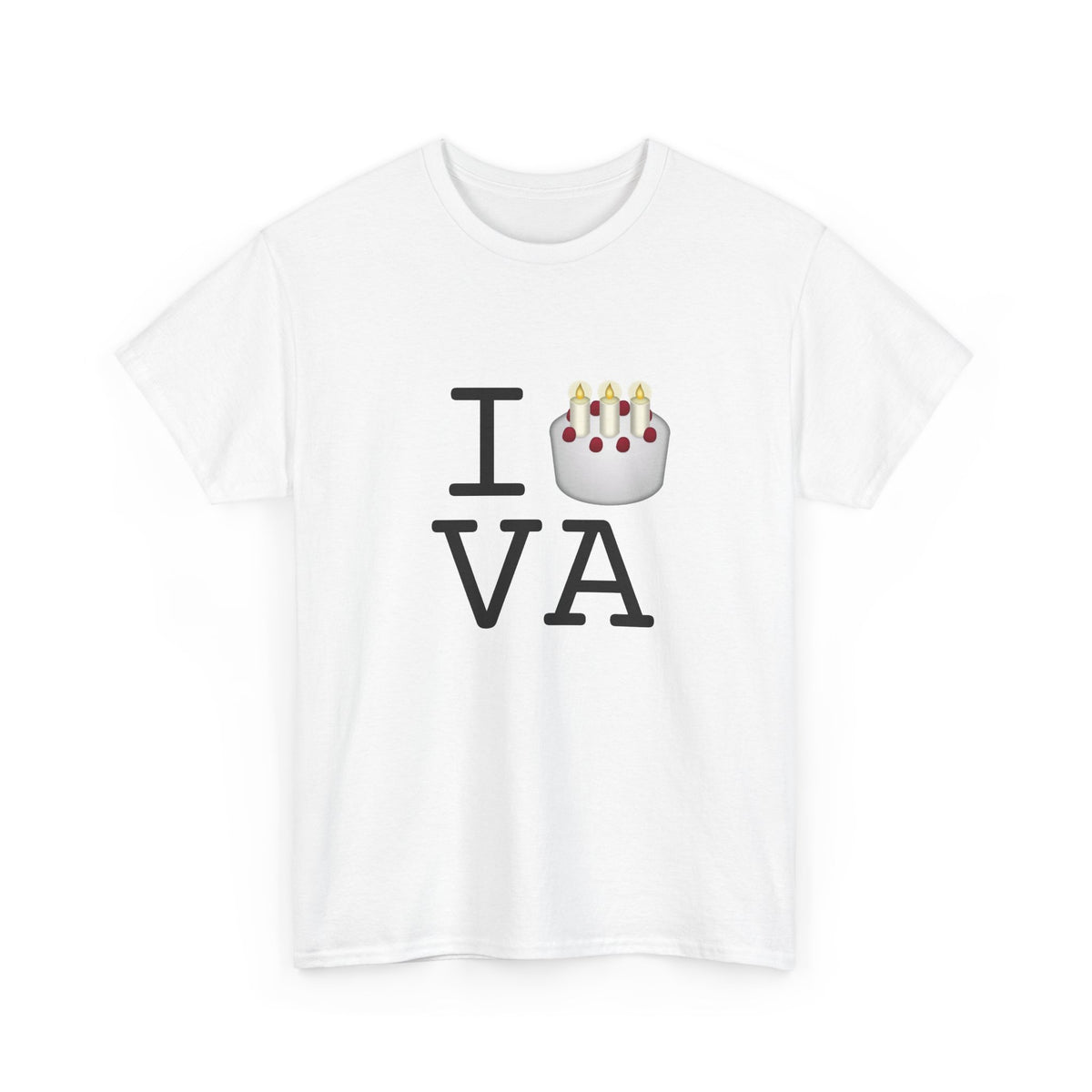 "I Birthday Cake Virginia" Tee
